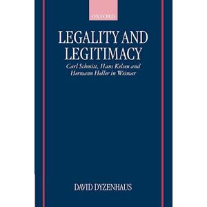 David Dyzenhaus Legality And Legitimacy