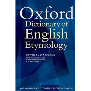 The Oxford Dictionary Of English Etymology