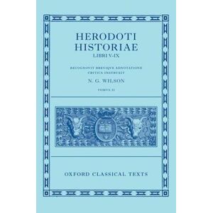 Herodotus: Histories, Books 5-9 (Herodoti Historiae: Libri V-Ix)