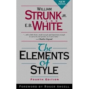 William Strunk The Elements Of Style