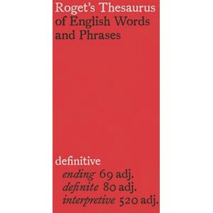 Roget'S Thesaurus Of English Words And Phrases