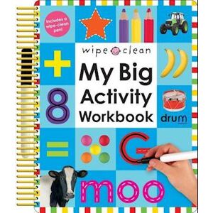 Roger Priddy Wipe Clean: My Big Activity Workbook [With 2 Wipe-Clean Pens]