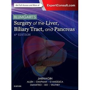 Blumgart'S Surgery Of The Liver, Biliary Tract And Pancreas, 2-Volume Set