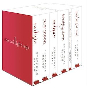 Stephenie Meyer Twilight Saga 6 Book Set (White Cover)