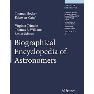 Biographical Encyclopedia Of Astronomers