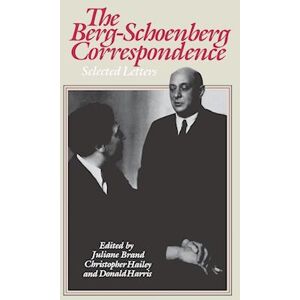 Donald Harris The Berg-Schoenberg Correspondence