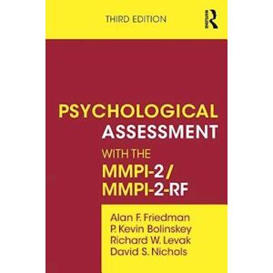 Alan F. Friedman Psychological Assessment With The Mmpi-2 / Mmpi-2-Rf