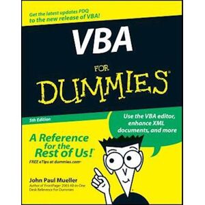 John Paul Mueller Vba For Dummies 5e