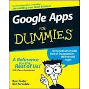 Ryan Teeter Google Apps For Dummies