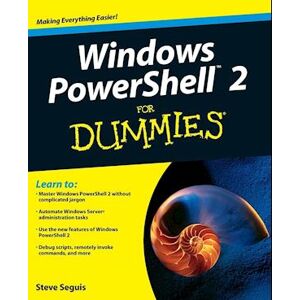 S. Seguis Windows Powershell 2 For Dummies