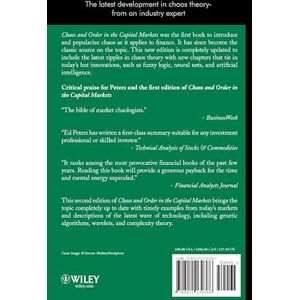 E. Peters Chaos & Order In The Capital Markets – A New View Of Cycles, Prices & Market Volatility 2e +d3