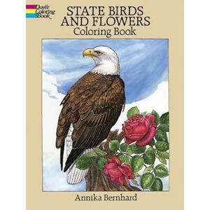 Annika Bernhard State Birds And Flowers Coloring Book