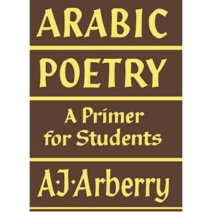 A. J. Arberry Arabic Poetry