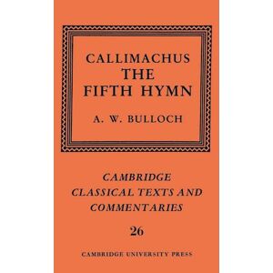 Callimachus: The Fifth Hymn