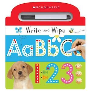 Scholastic Write And Wipe Abc 123