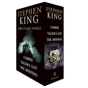 Stephen King Three Classic Novels Box Set: Carrie, 'Salem'S Lot, The Shining