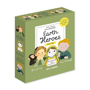 Maria Isabel Sanchez Vegara Little People, Big Dreams: Earth Heroes: 3 Books From The Best-Selling Series! Jane Goodall - Greta Thunberg - David Attenborough
