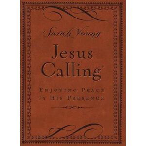 Sarah Young Jesus Calling, Small Brown Leathersoft, With Scripture References