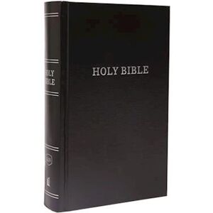 Thomas Nelson Kjv, Pew Bible, Hardcover, Black, Red Letter Edition