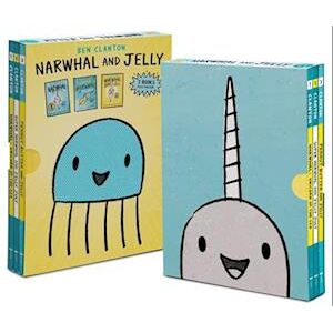 Ben Clanton Narwhal And Jelly Box Set (Books 1, 2, 3, And Poster)