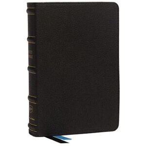 Thomas Nelson Kjv, Compact Bible, Maclaren Series, Genuine Leather, Black, Comfort Print