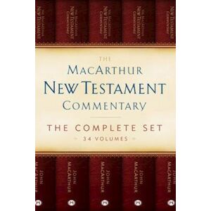 John Macarthur The Macarthur New Testament Commentary Set Of 34 Volumes