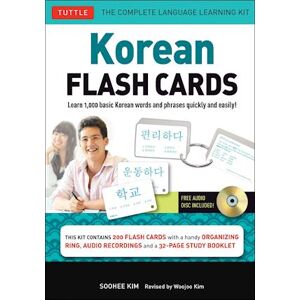 Soohee Kim Korean Flash Cards Kit