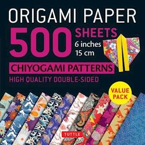 Tuttle Publishing Origami Paper 500 Sheets Chiyogami Designs 6 Inch 15cm