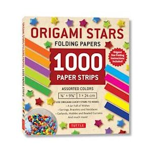 Origami Stars Papers 1,000 Paper Strips In Assorted Colors