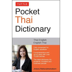 Jintana Rattanakhemakorn Tuttle Pocket Thai Dictionary