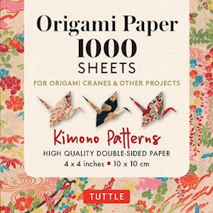 Origami Paper 1,000 Sheets Kimono Patterns 4