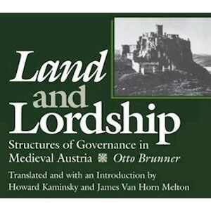 Otto Brunner Land And Lordship