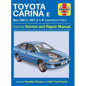 Haynes Publishing Toyota Carina E Petrol (May 92 - 97) Haynes Repair Manual