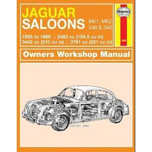 Haynes Publishing Jaguar Mki & Ii, 240 & 340 (55 - 69) Haynes Repair Manual