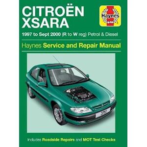 Haynes Publishing Citroen Xsara Service And Repair Manual