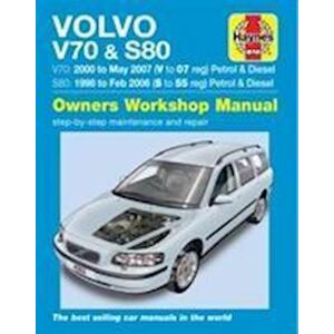 Haynes Publishing Volvo V70 / S80 Petrol & Diesel (98 - 07) Haynes Repair Manual