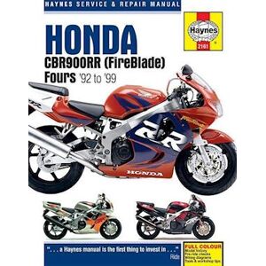 Haynes Publishing Honda Cbr900rr Fireblade (92 - 99) Haynes Repair Manual