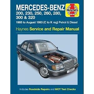 Haynes Publishing Mercedes-Benz 124 Series Petrol & Diesel (85 - Aug 93) Haynes Repair Manual