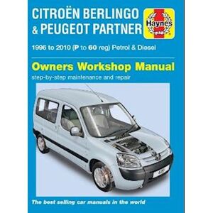 Haynes Publishing Citroen Berlingo & Peugeot Partner Petrol & Diesel (96 - 10) Haynes Repair Manual