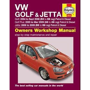 Haynes Publishing Vw Golf (04 - Sept 08), Golf Plus (05 - Mar 09) & Jetta (06 - 09) Haynes Repair Manual