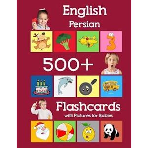 Julie Brighter English Persian 500 Flashcards With Pictures For Babies