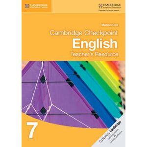 Marian Cox Cambridge Checkpoint English Teacher'S Resource 7