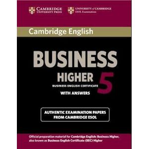 Cambridge ESOL Cambridge English Business 5 Higher Student'S Book With Answers