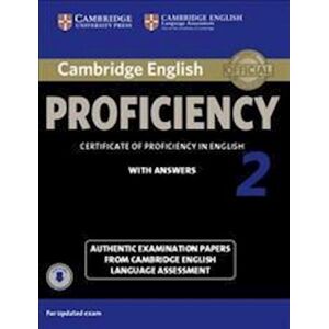 Victorian Association for Environmental Education Cambridge English Proficiency 2 Student'S Book With Answers With Audio