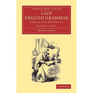 Henry Sweet A New English Grammar