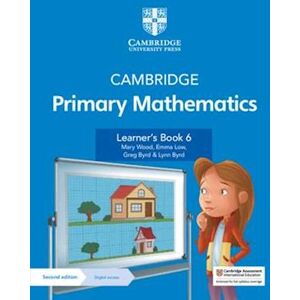 Mary Wood Cambridge Primary Mathematics Learner'S Book 6 With Digital Access (1 Year)