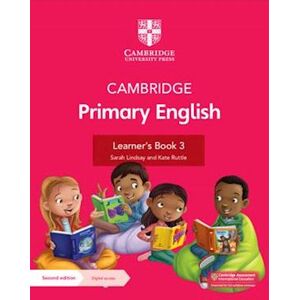 Sarah Lindsay Cambridge Primary English Learner'S Book 3 With Digital Access (1 Year)