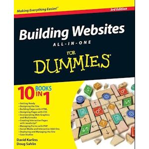 David Karlins Building Websites All–in–one For Dummies 3e