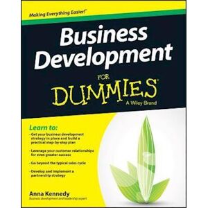 Anna Kennedy Business Development For Dummies