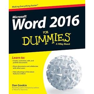 Dan Gookin Word 2016 For Dummies